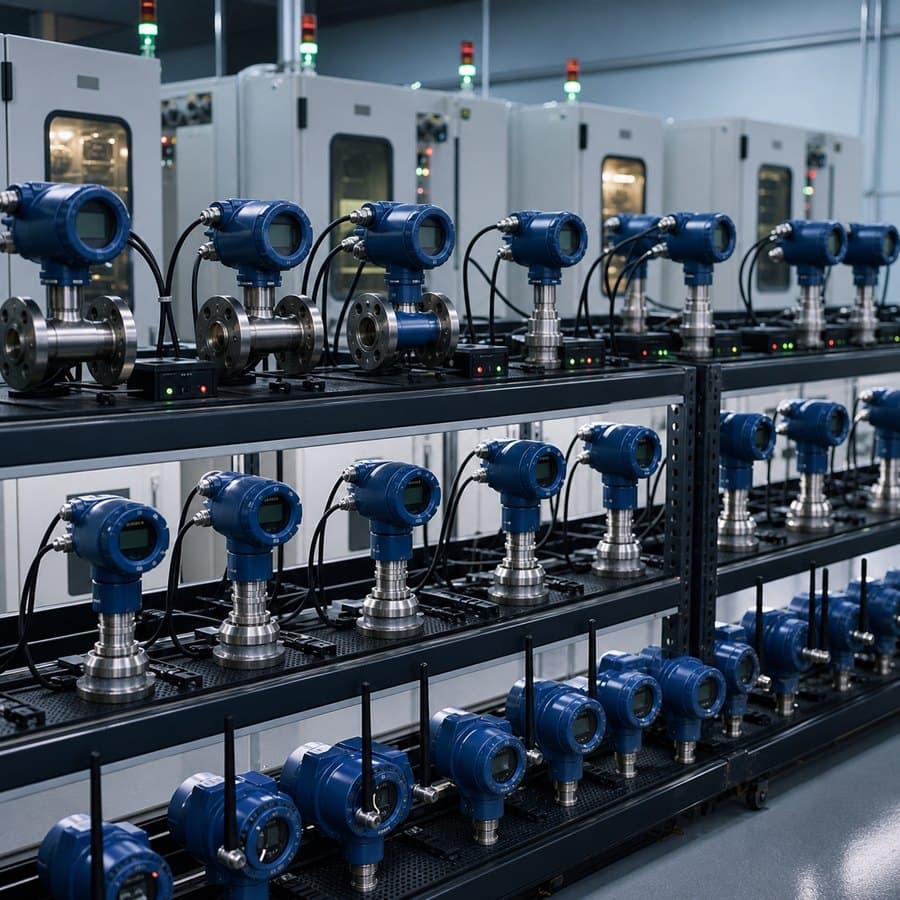 72-hour aging test racks for industrial measurement instruments